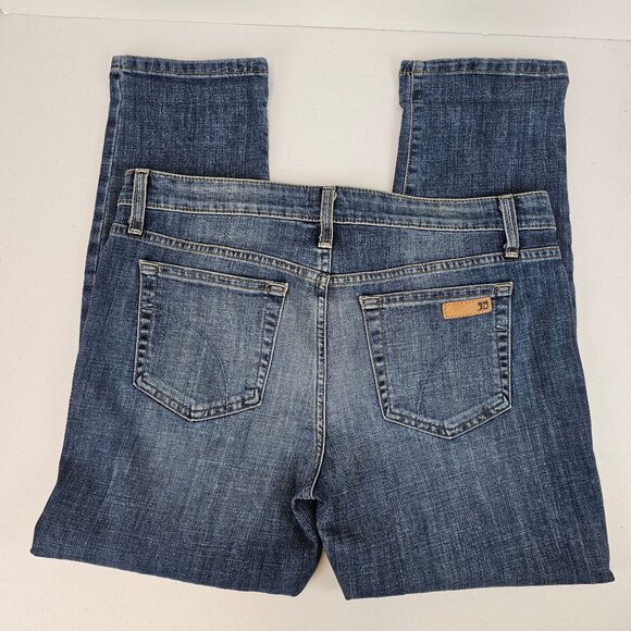 Basic Normcore Skinny Slim Denim Medium Washed Blue Cotton Jeans Womens Joes W31 - Picture 2 of 9